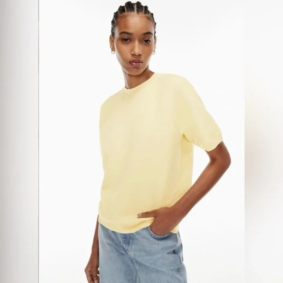 Aritizia Denim Forum - The '70s Raglan Sweatshirt - Picture 1 of 14